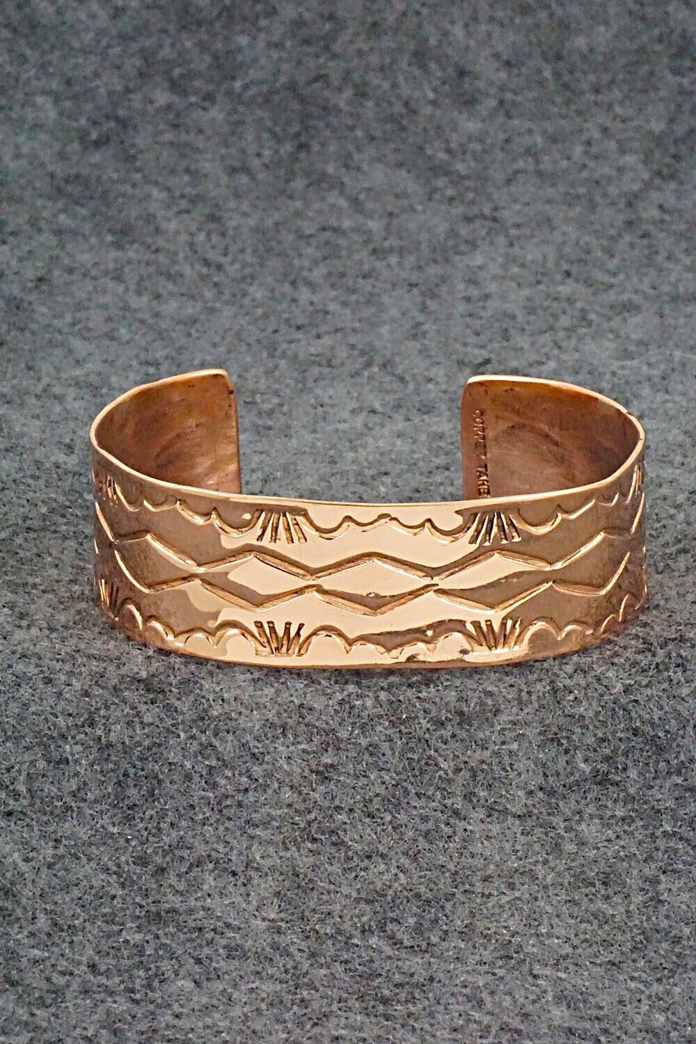 Copper Bracelet - Elaine Tahe