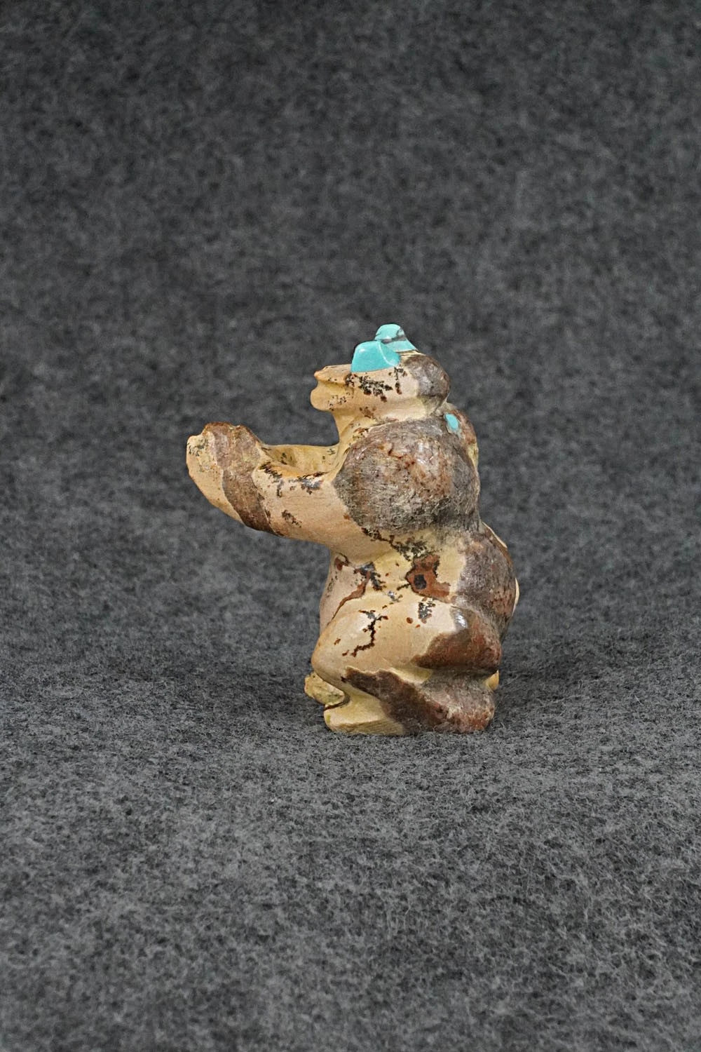 Frog Zuni Fetish Carving - Freddie Leekya