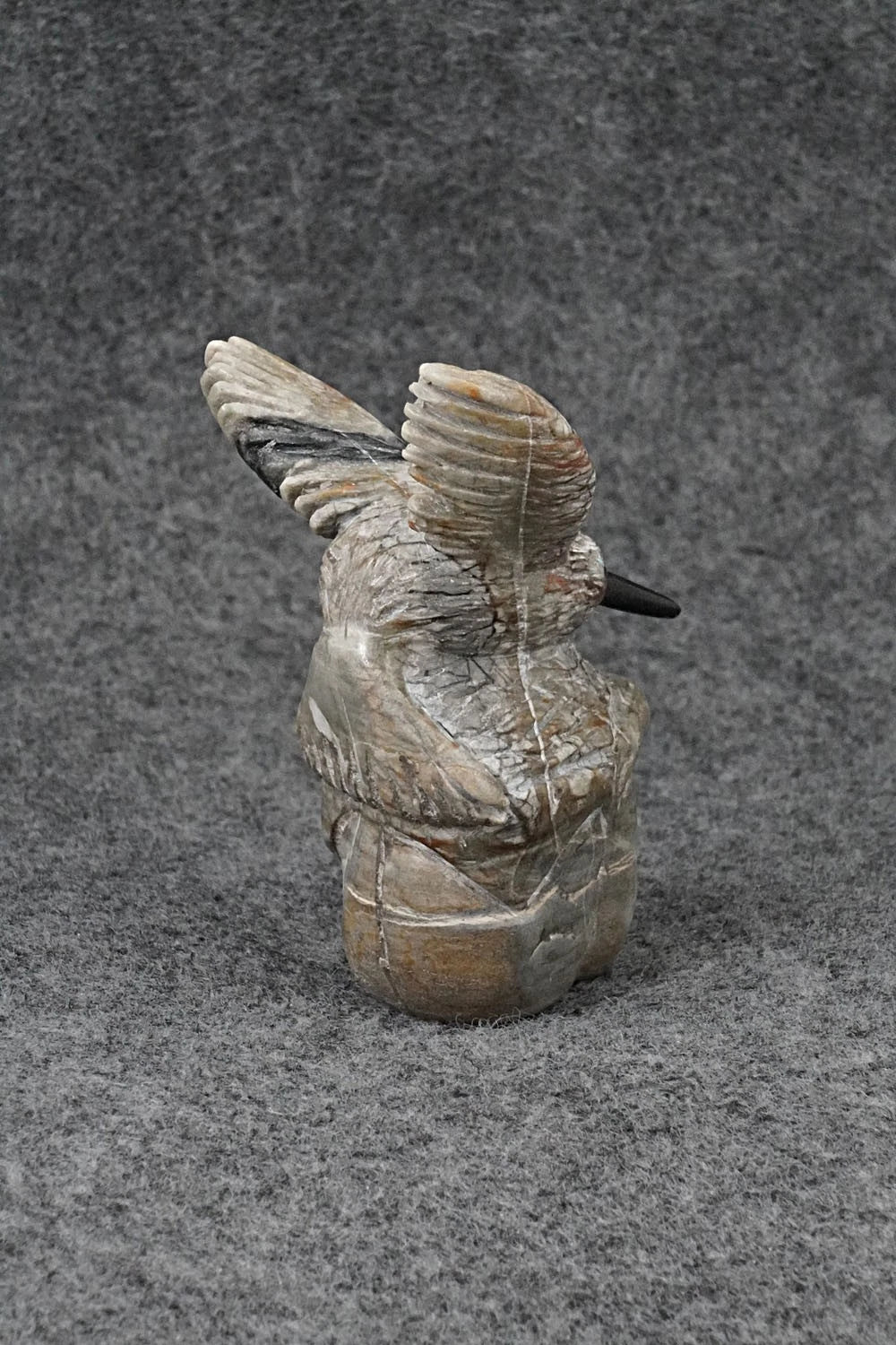 Hummingbird Zuni Fetish Carving - Carlton Camasona