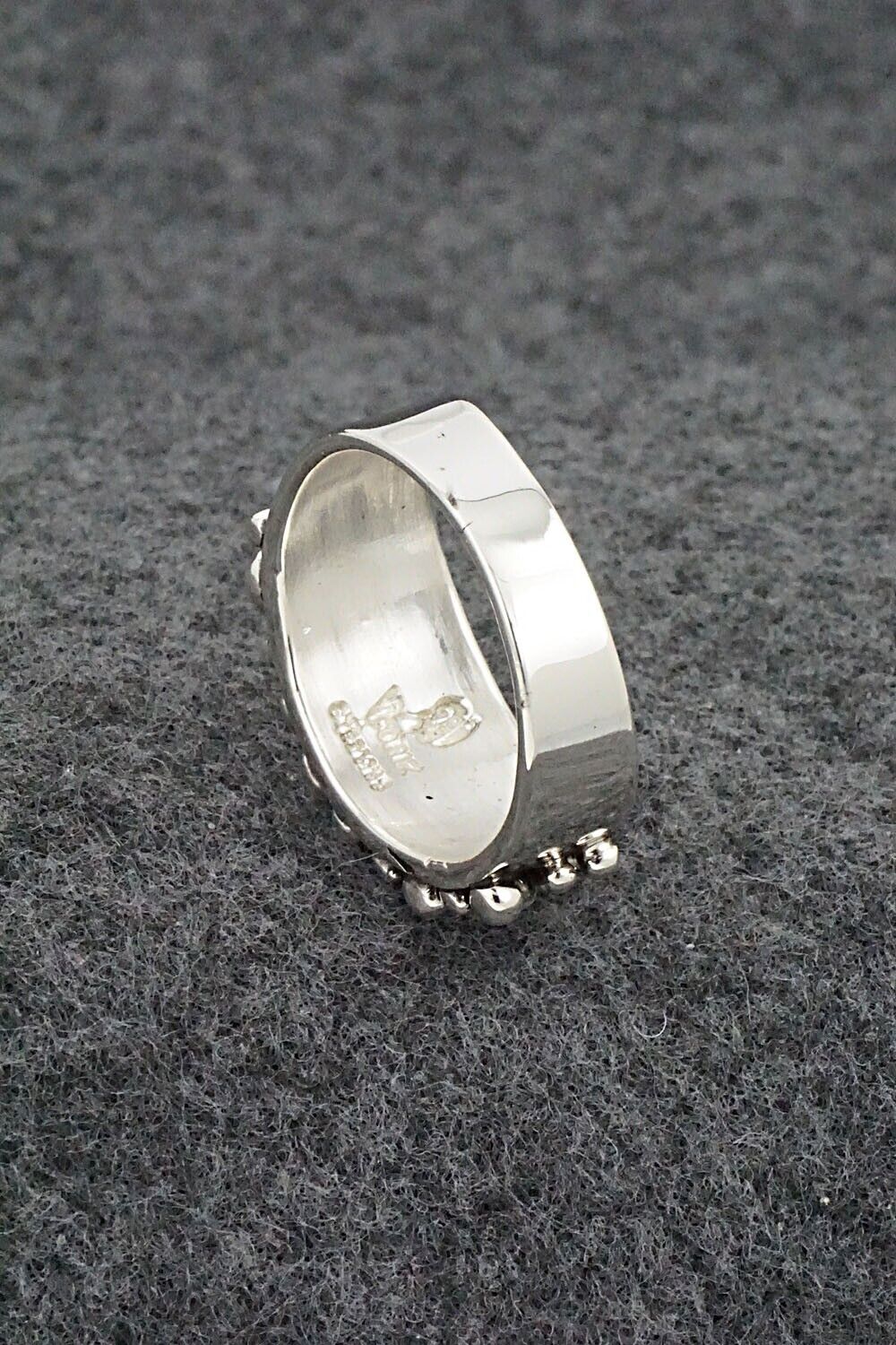 Sterling Silver Ring - Raymond Coriz - Size 9.5