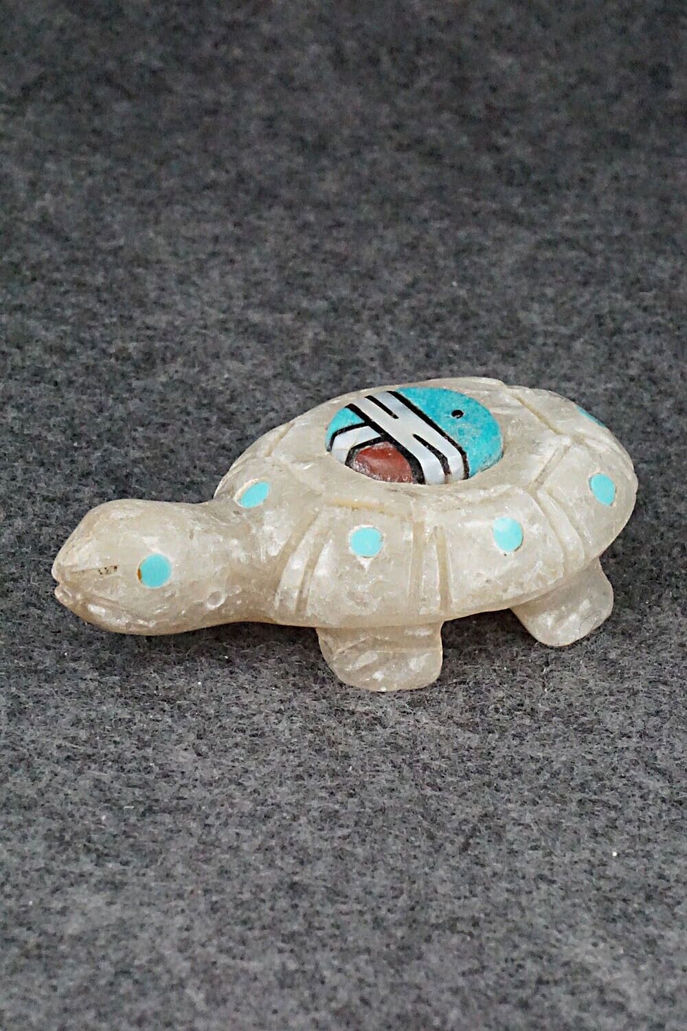 Turtle Navajo Fetish Carving - Ben Livingston