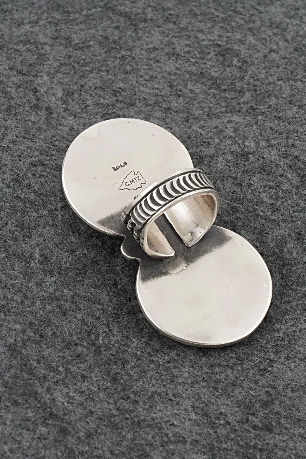 Sterling Silver Ring - Calvin Martinez - Size 8