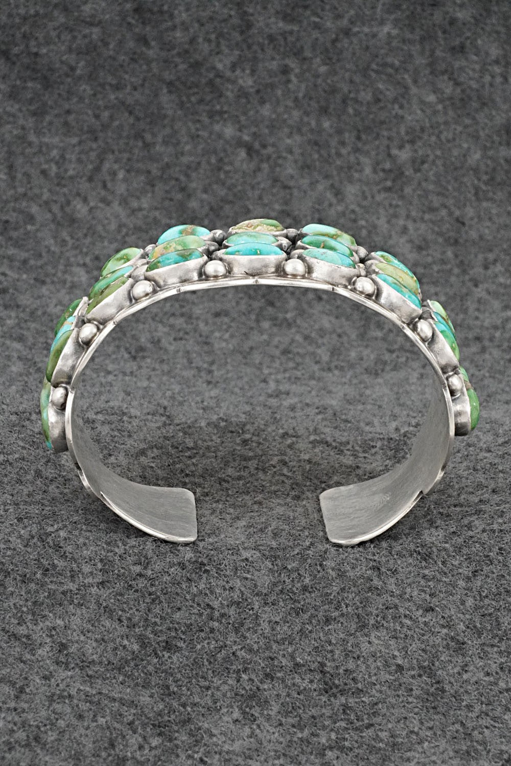 Turquoise & Sterling Silver Bracelet - Tom Lewis