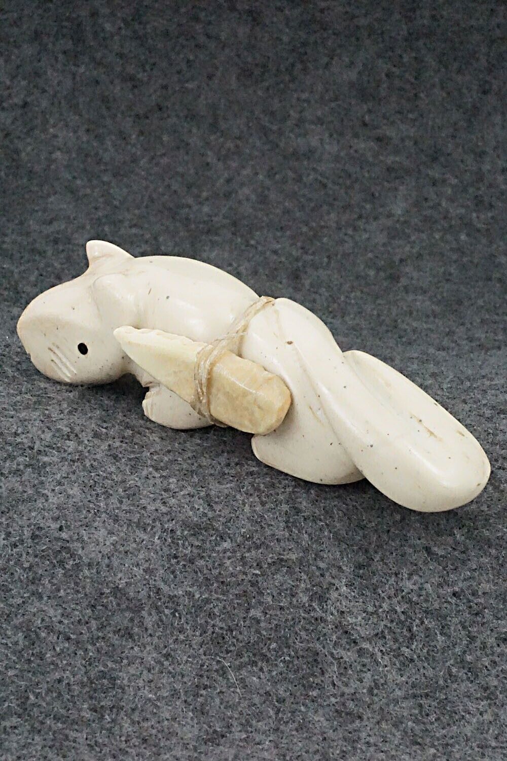 Mountain Lion Zuni Fetish Carving - Justin Red Elk