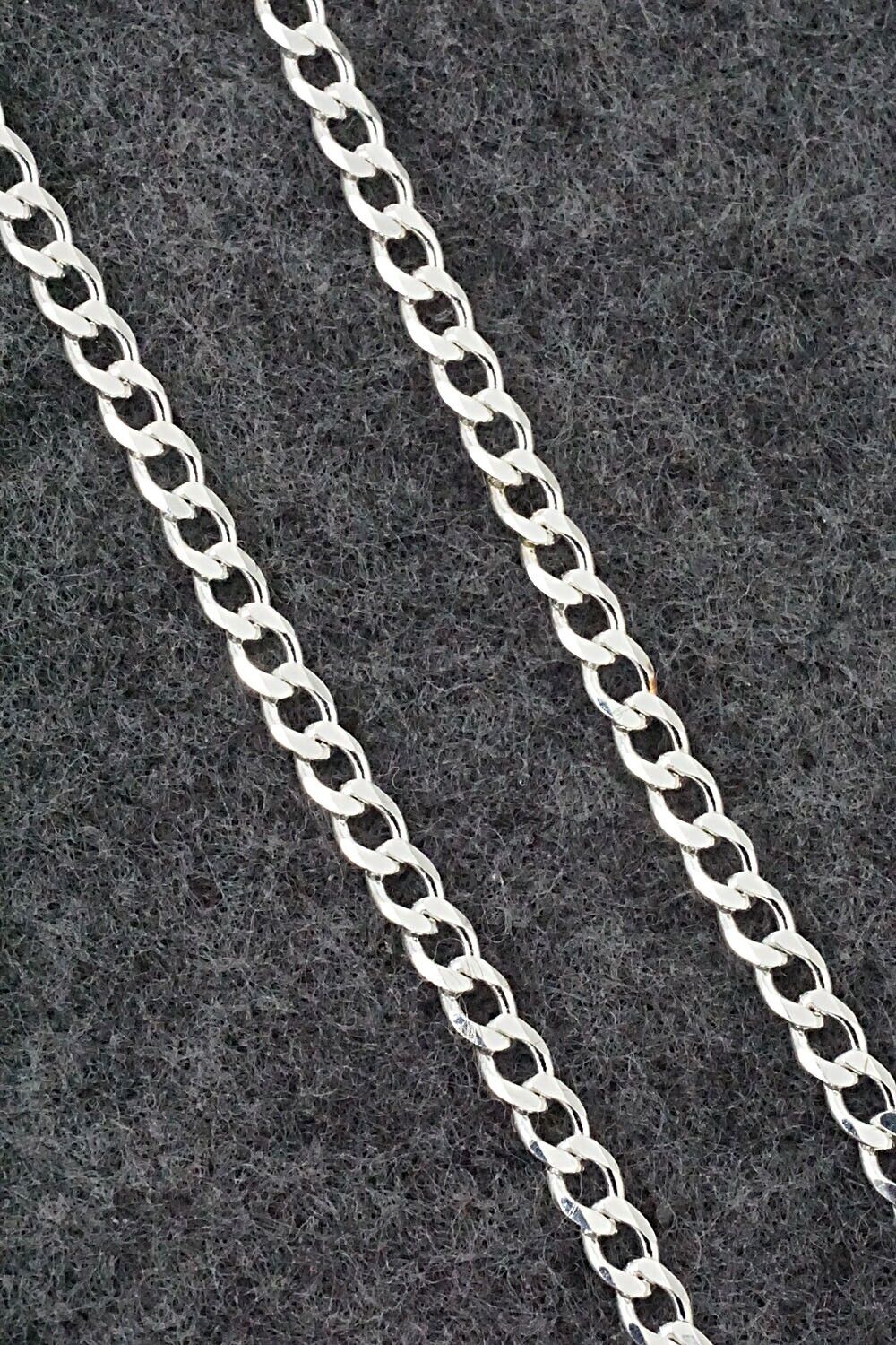 Sterling Silver Chain Necklace - Sterling Silver 16"