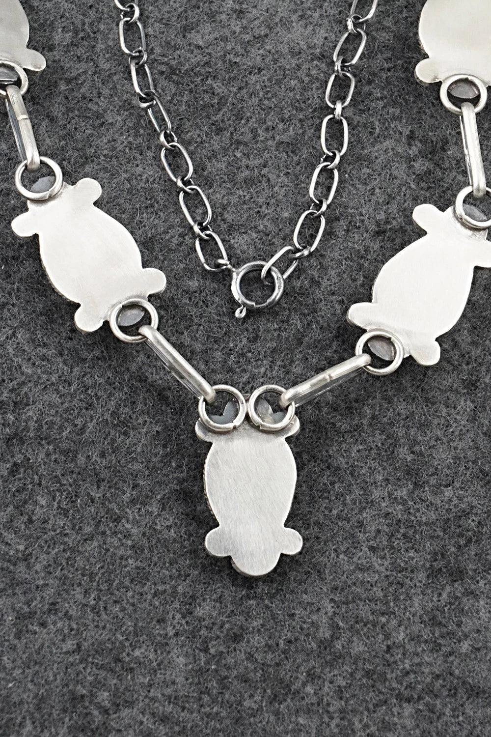 Turquoise & Sterling Silver Necklace - Derrick Gordon