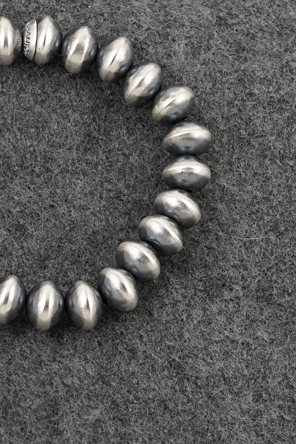 Sterling Silver Navajo Pearl Bracelet - Bryannen Halwood