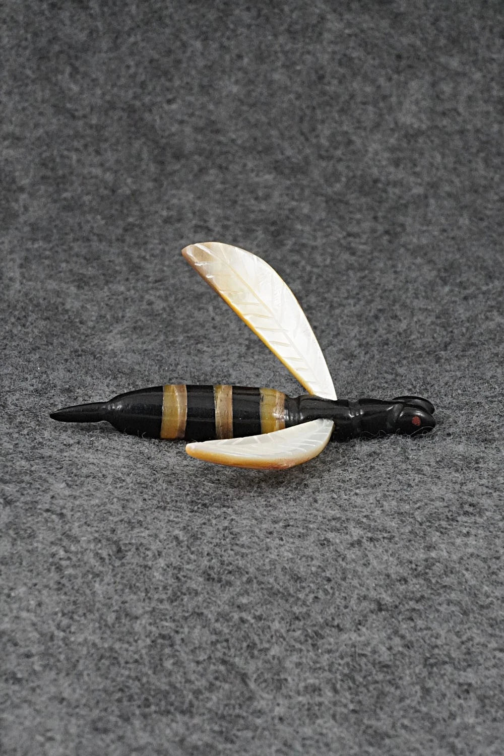 Hornet Zuni Fetish Carving - Justin Red Elk