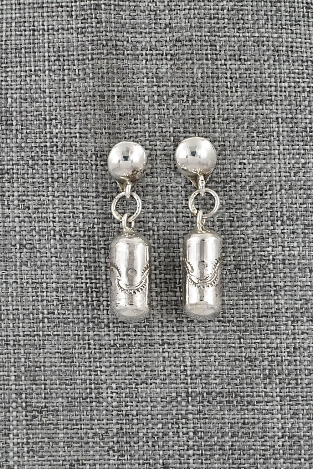 Sterling Silver Earrings - Kim Yazzie
