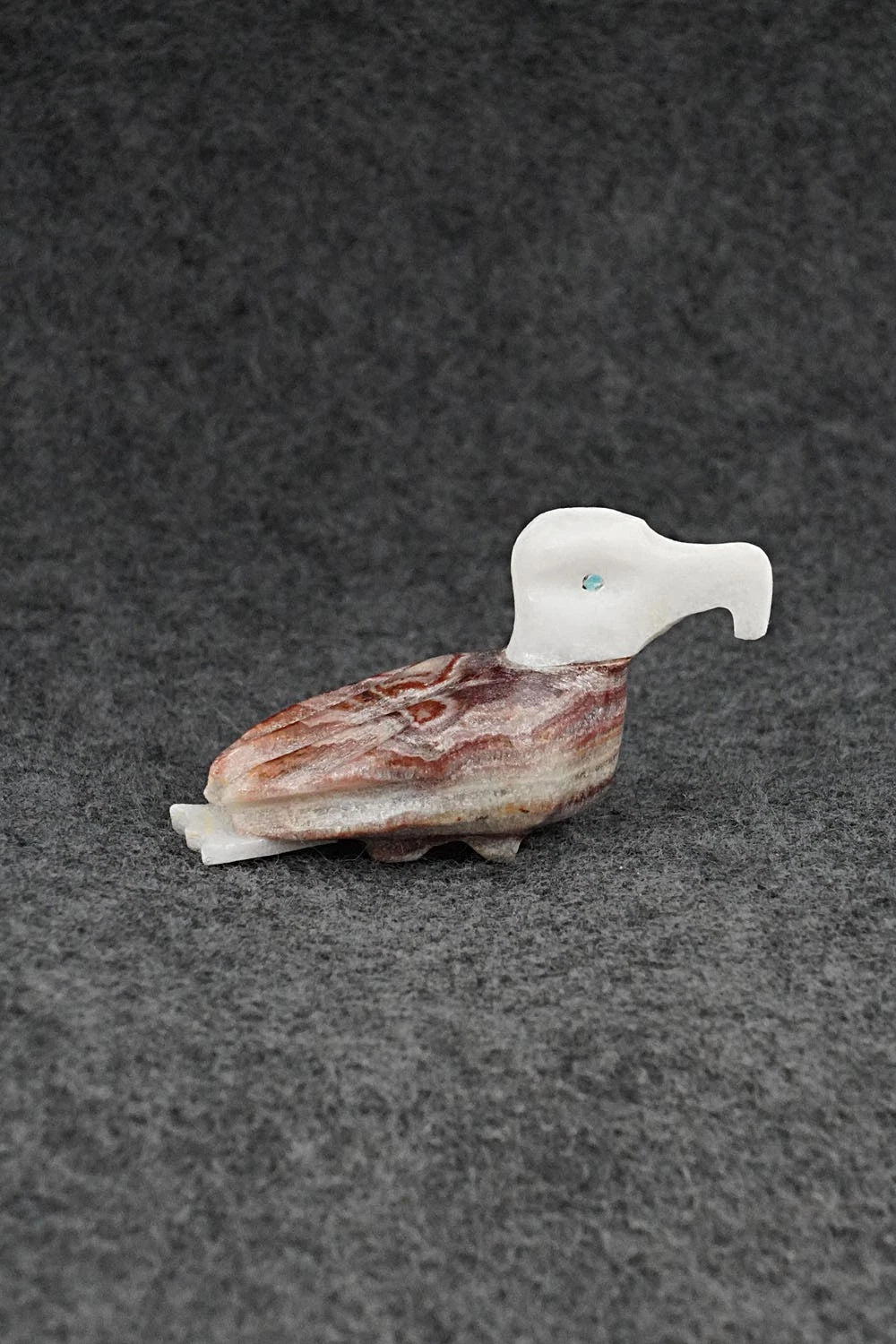 Eagle Zuni Fetish Carving - Tim Lementino