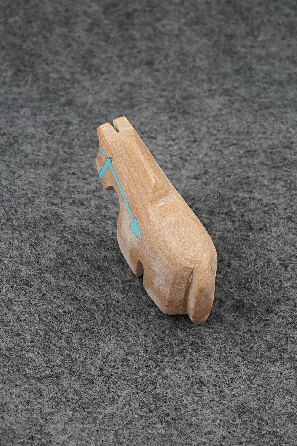 Horse Zuni Fetish Carving - Bernard Laiwakete