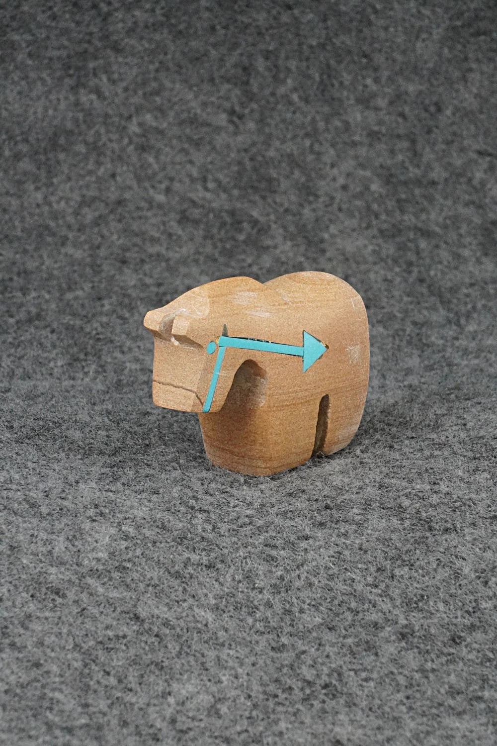 Horse Zuni Fetish Carving - Bernard Laiwakete