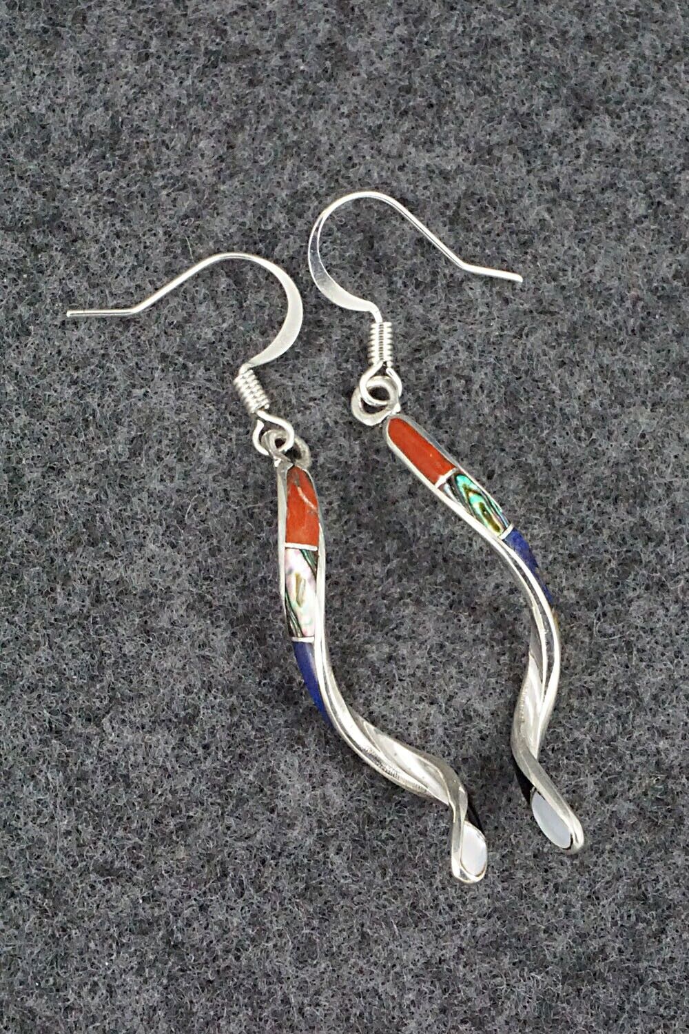 Multi Stone & Sterling Silver Earrings - Ira Johnson