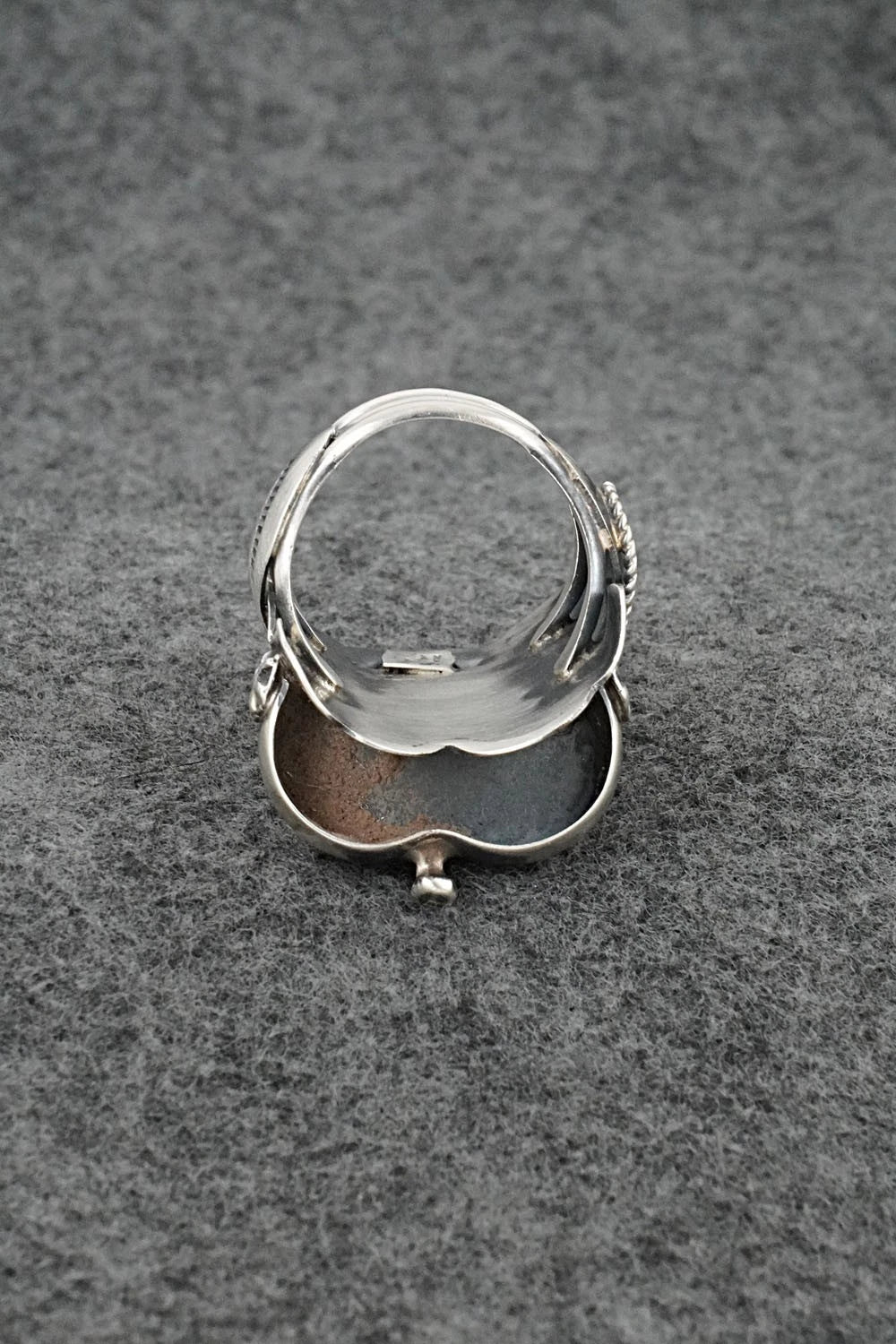 Turquoise & Sterling Silver Ring - Tim Yazzie - Size 10.5