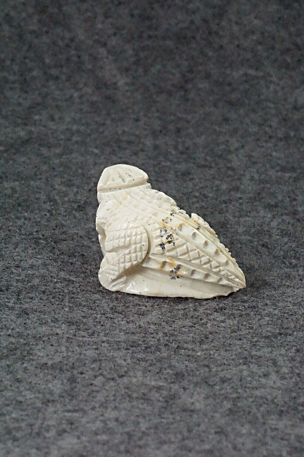 Horned Toad Zuni Fetish Carving - Jensen Charlie