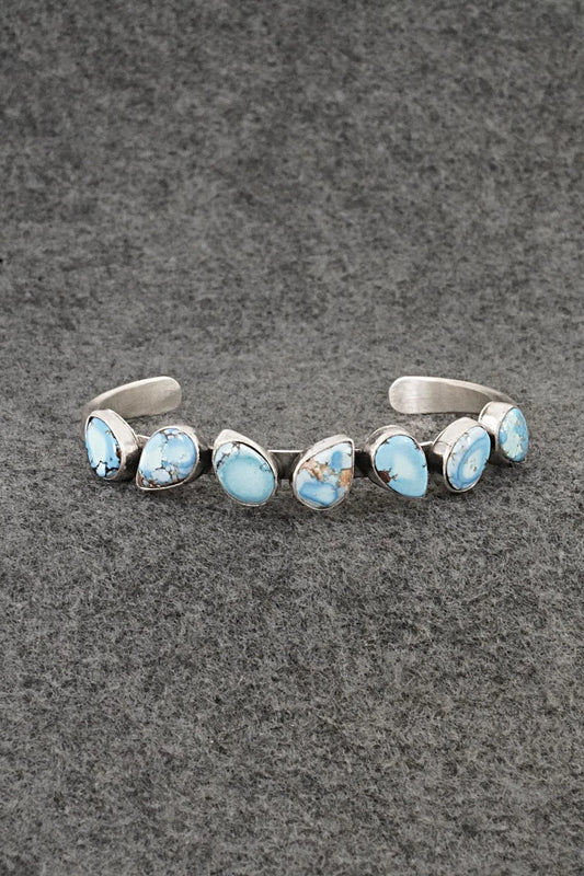 Turquoise & Sterling Silver Bracelet - Verley Betone