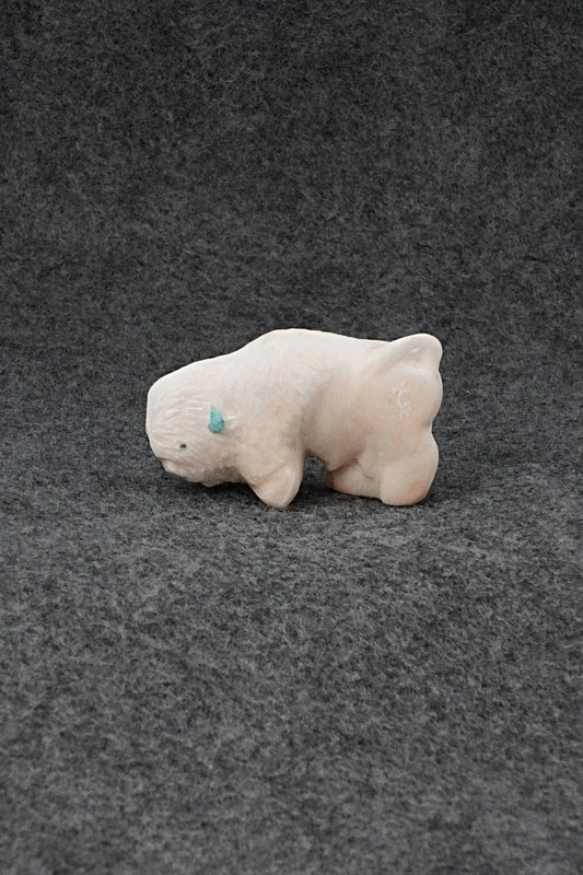 Buffalo Navajo Fetish Carving - Ron Goodluck