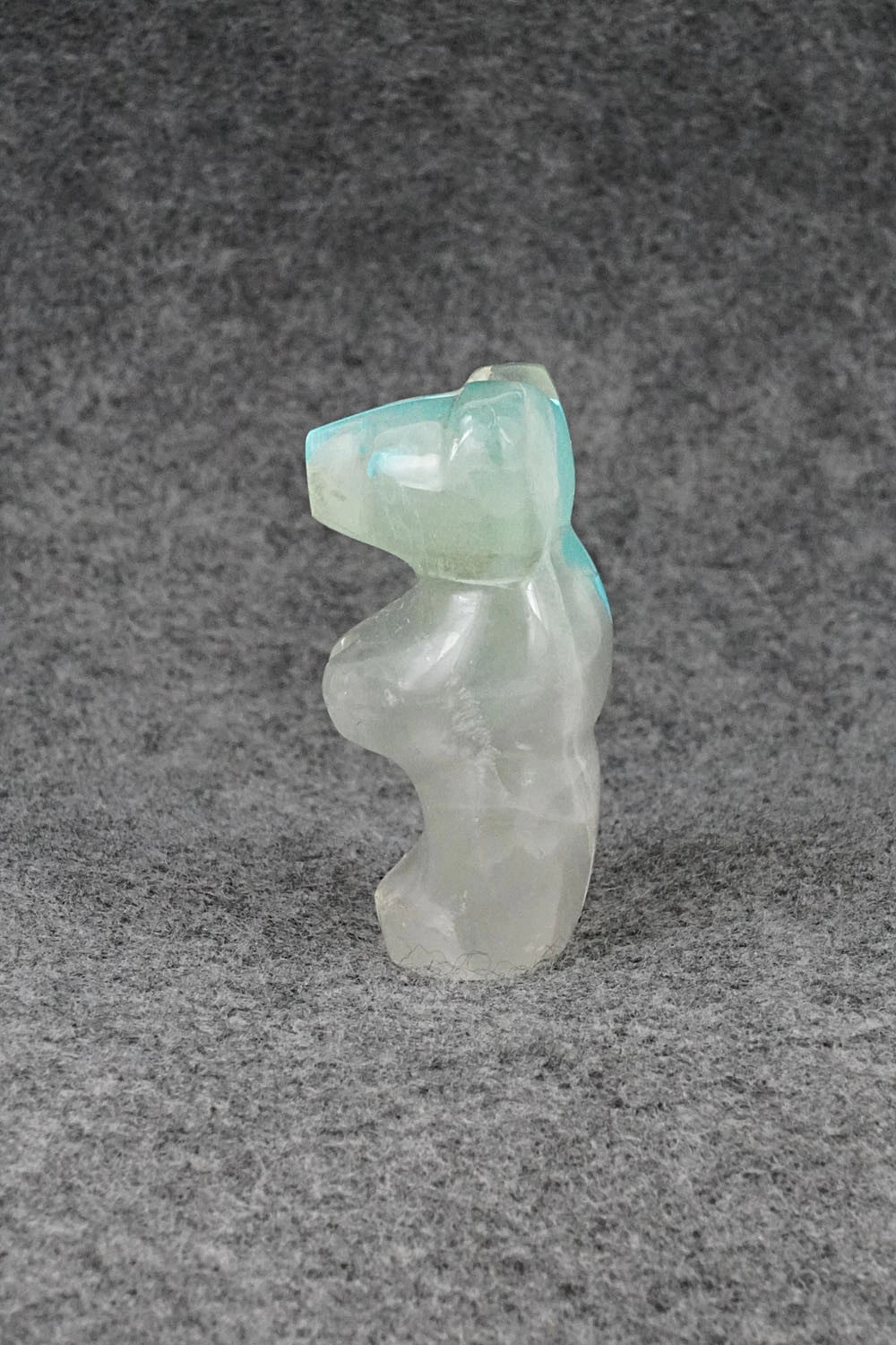 Bear Zuni Fetish Carving - Kenric Laiwakete