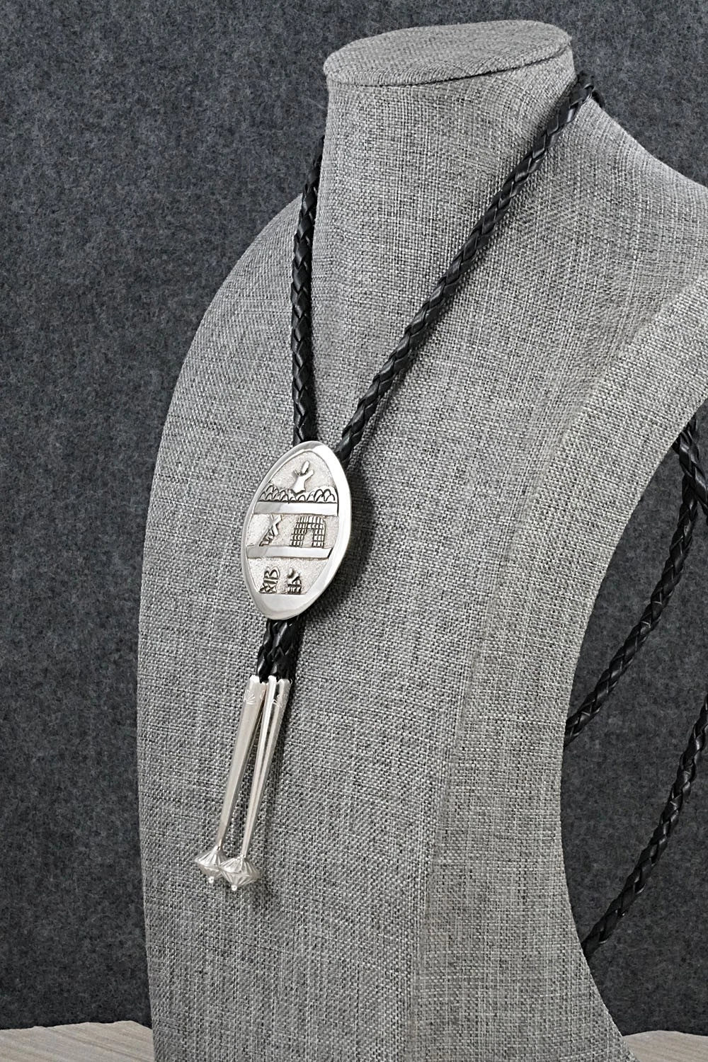 Sterling Silver Bolo Tie - Roger John