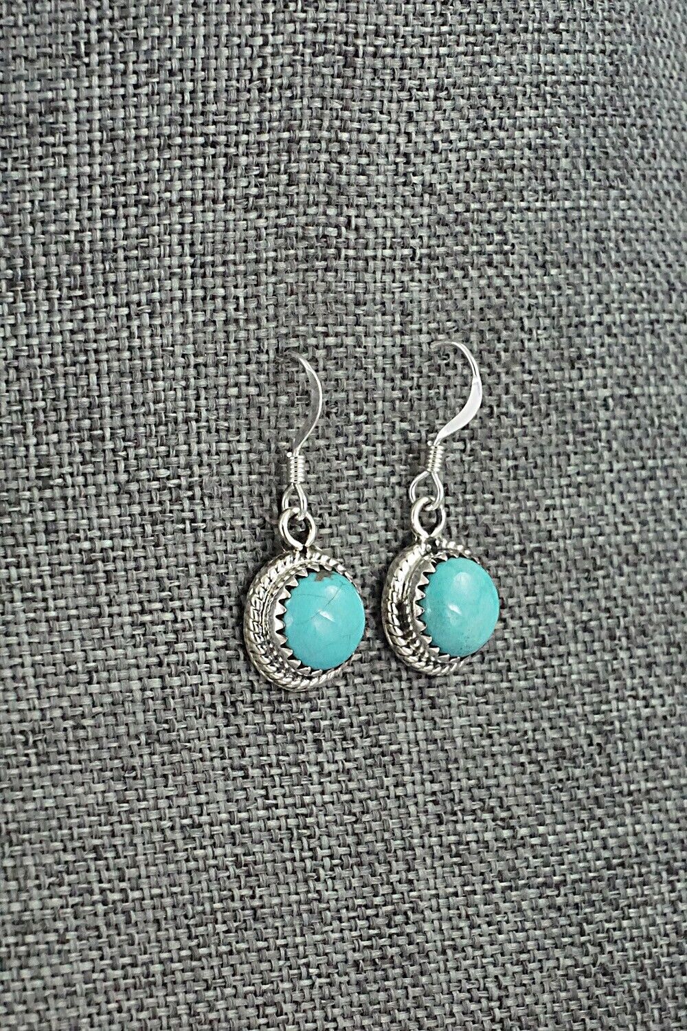 Turquoise & Sterling Silver Earrings - Sharon McCarthy