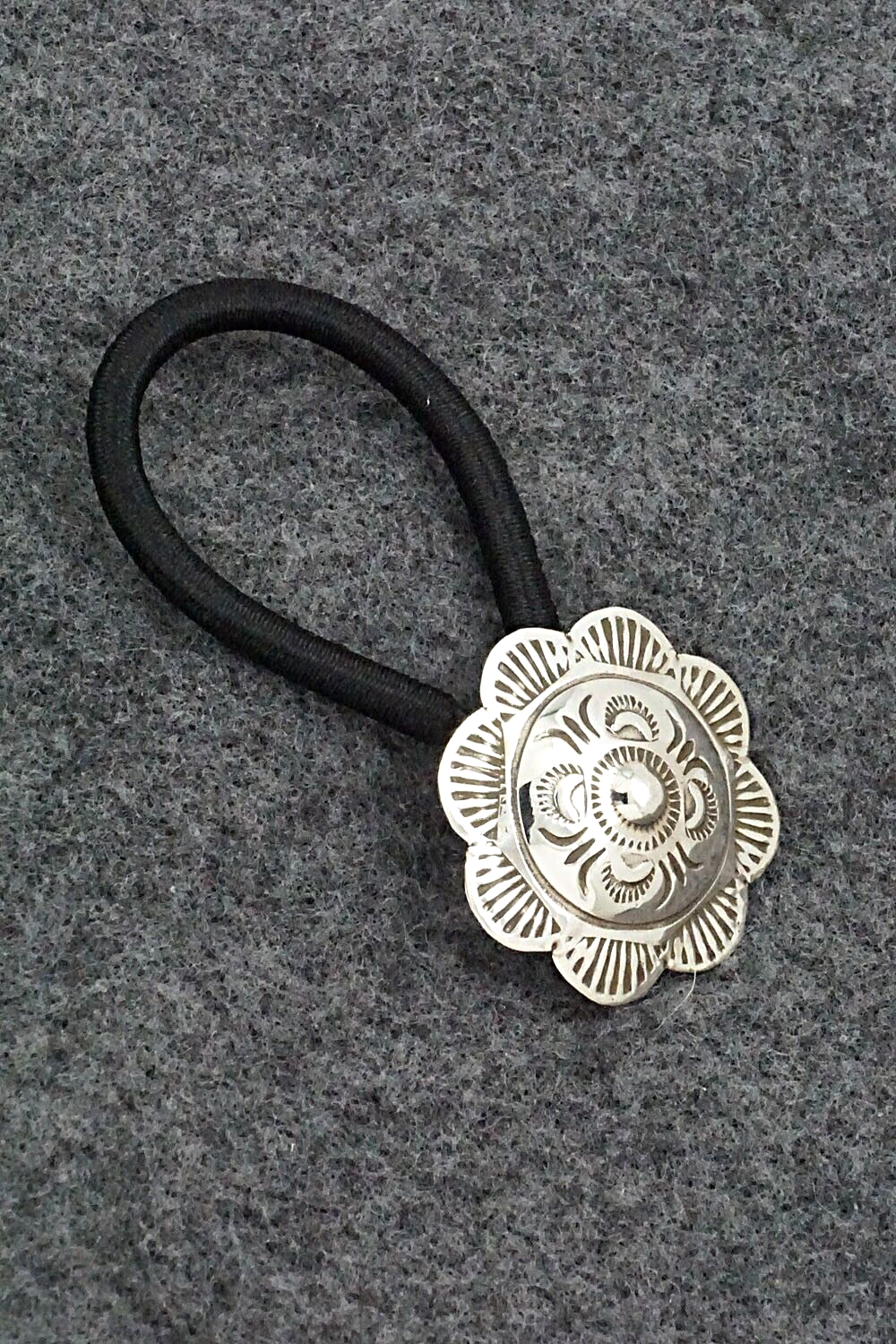Sterling Silver Hair Tie - Bertha Begay