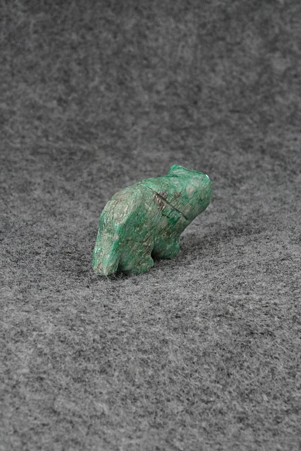 Mountain Lion Zuni Fetish Carving - Jonas Hustito