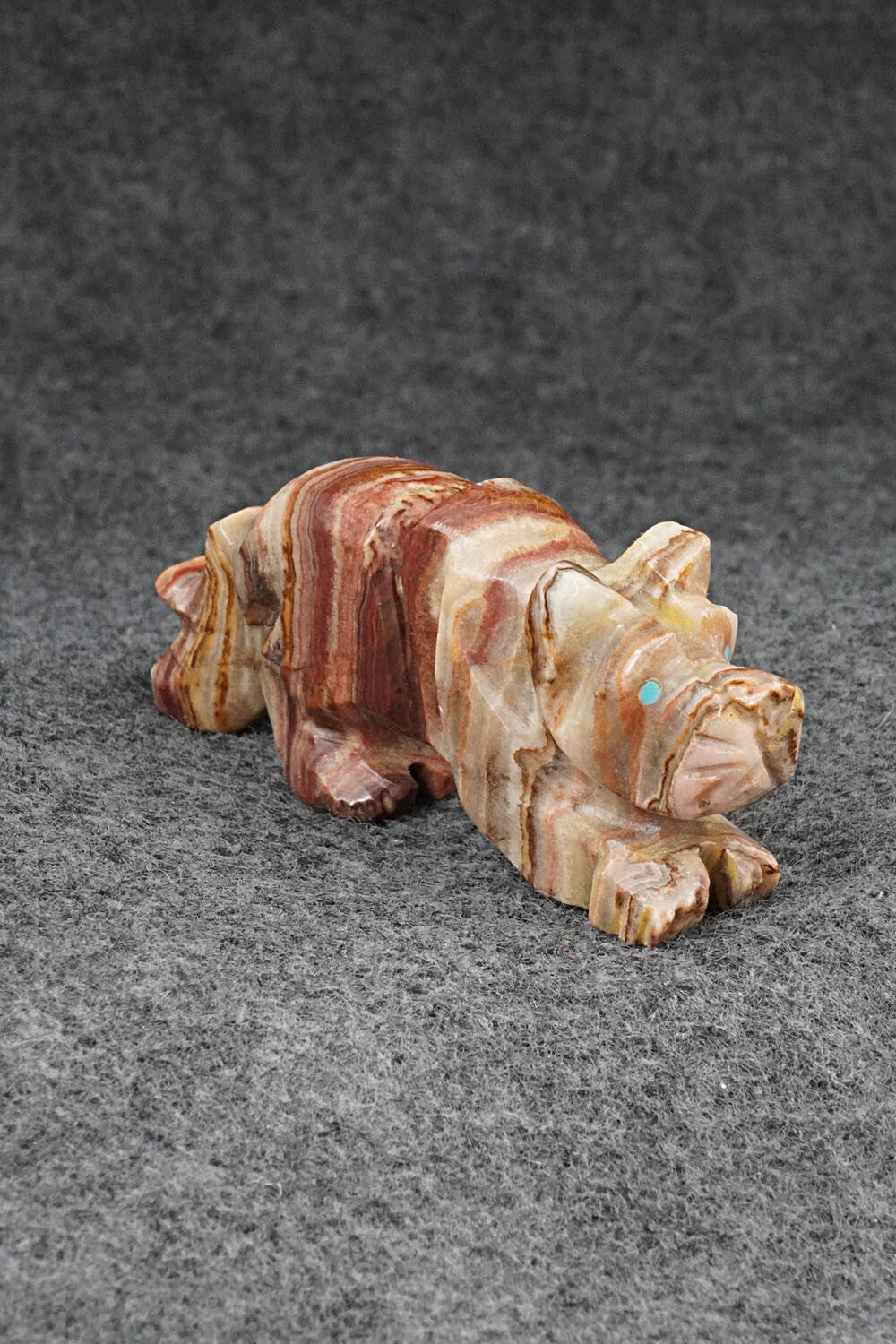 Wolf Zuni Fetish Carving - Douglas Martza