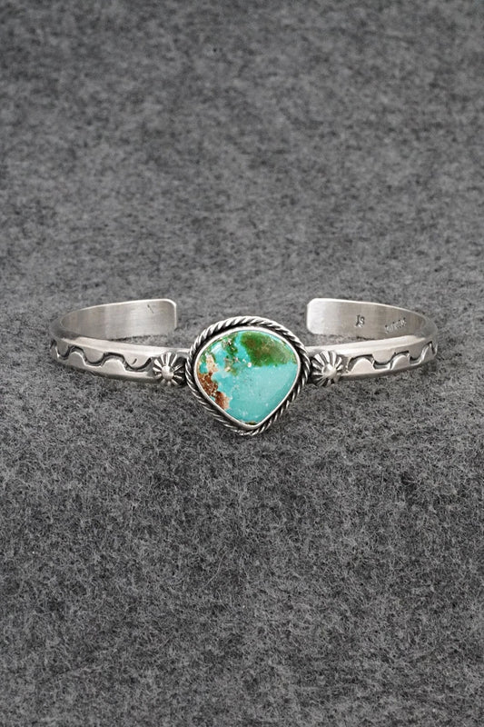 Turquoise & Sterling Silver Bracelet - Samuel Yellowhair