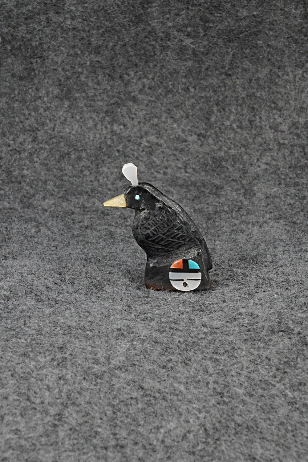 Quail Zuni Fetish Carving - Darrin Boone