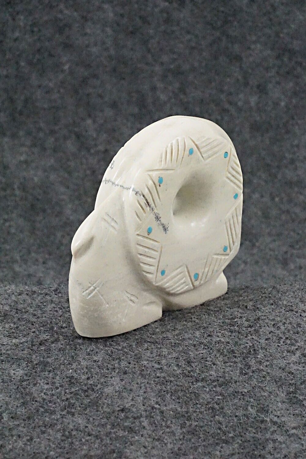 Ram Zuni Fetish Carving - Gilbert Lonjose