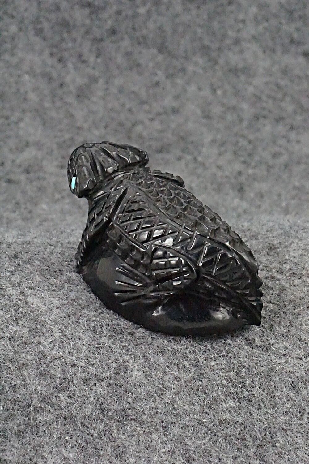 Horned Toad Zuni Fetish Carving - Jensen Charlie
