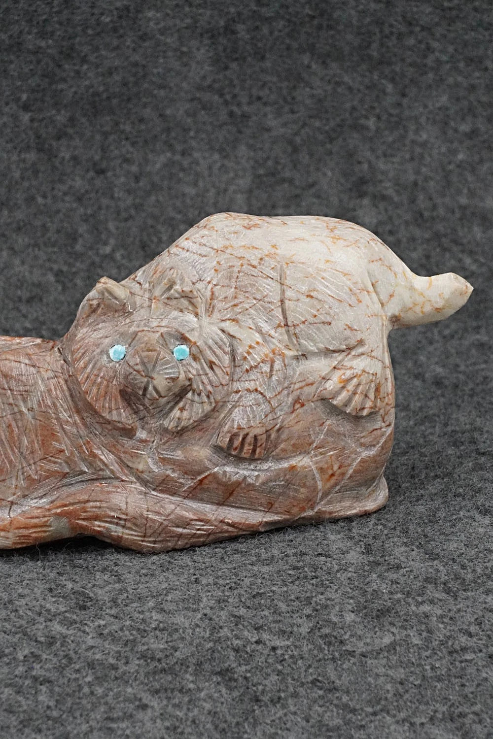Bobcat Zuni Fetish Carving - Michael Coble