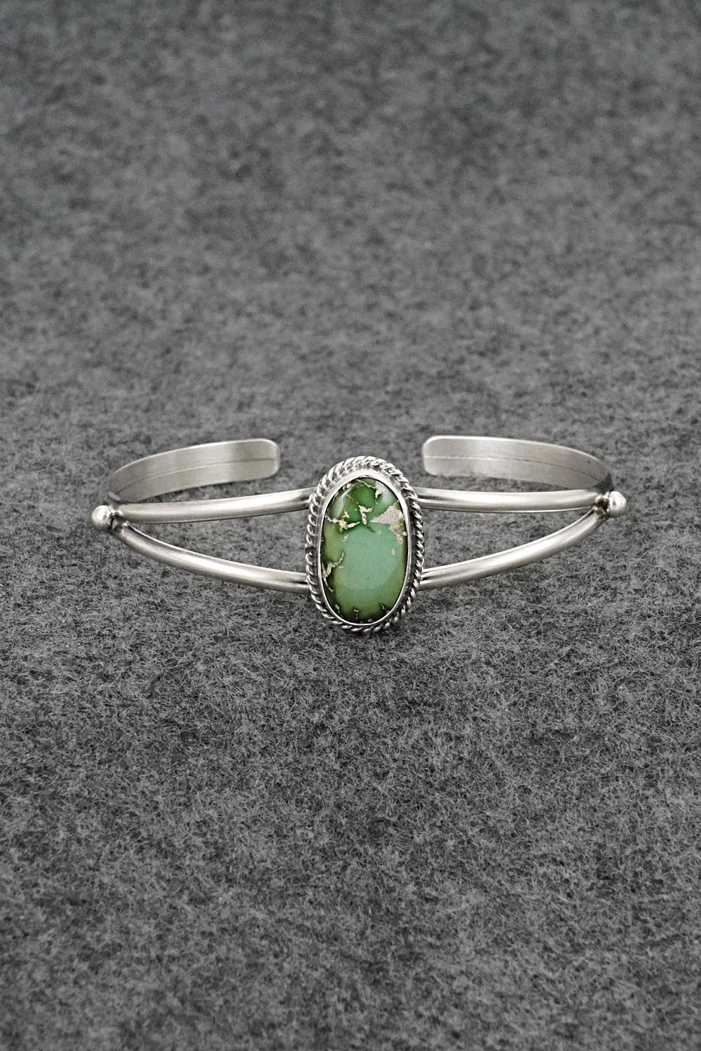 Turquoise & Sterling Silver Bracelet - Rosemary Saunders