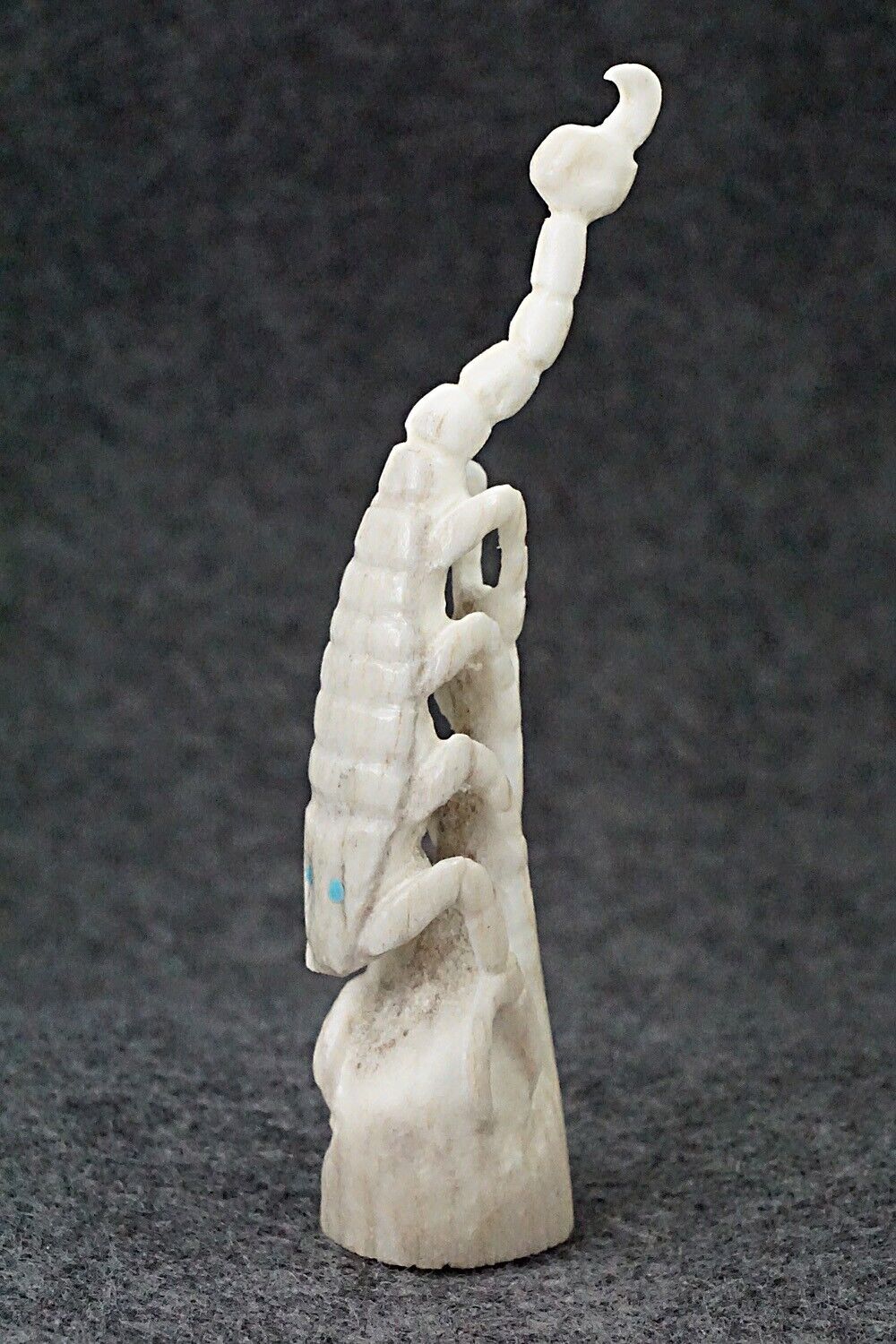 Scorpion Zuni Fetish Carving - Maxx Laate