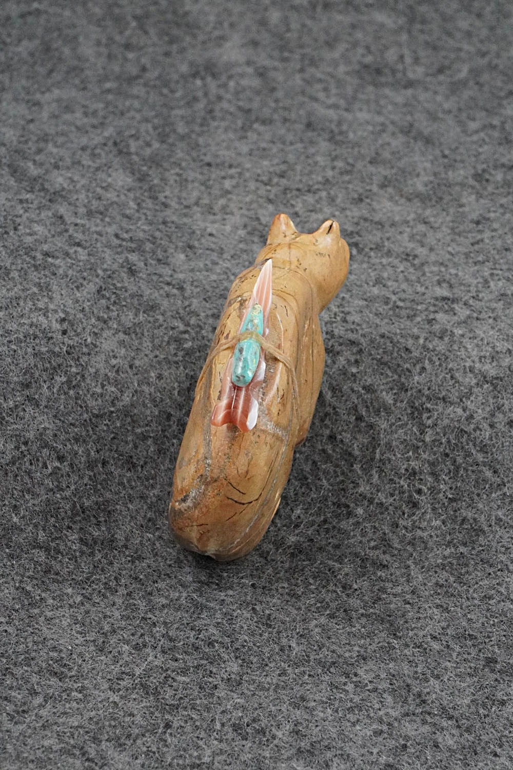 Bear Zuni Fetish Carving - Freddie Leekya