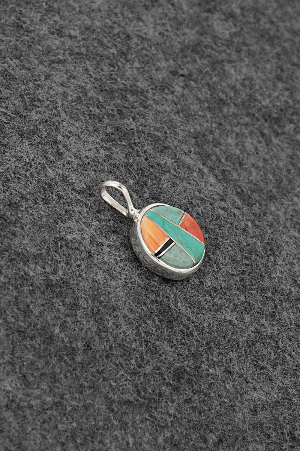Multi-Stone & Sterling Silver Pendant - Joseph Martinez