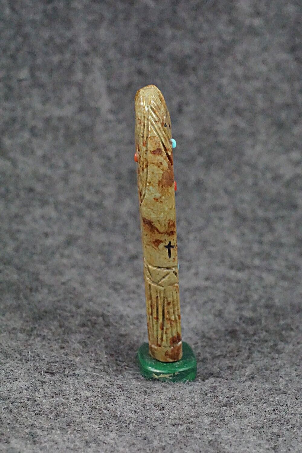Corn Maiden Zuni Fetish Carving - Sandra Quandelacy