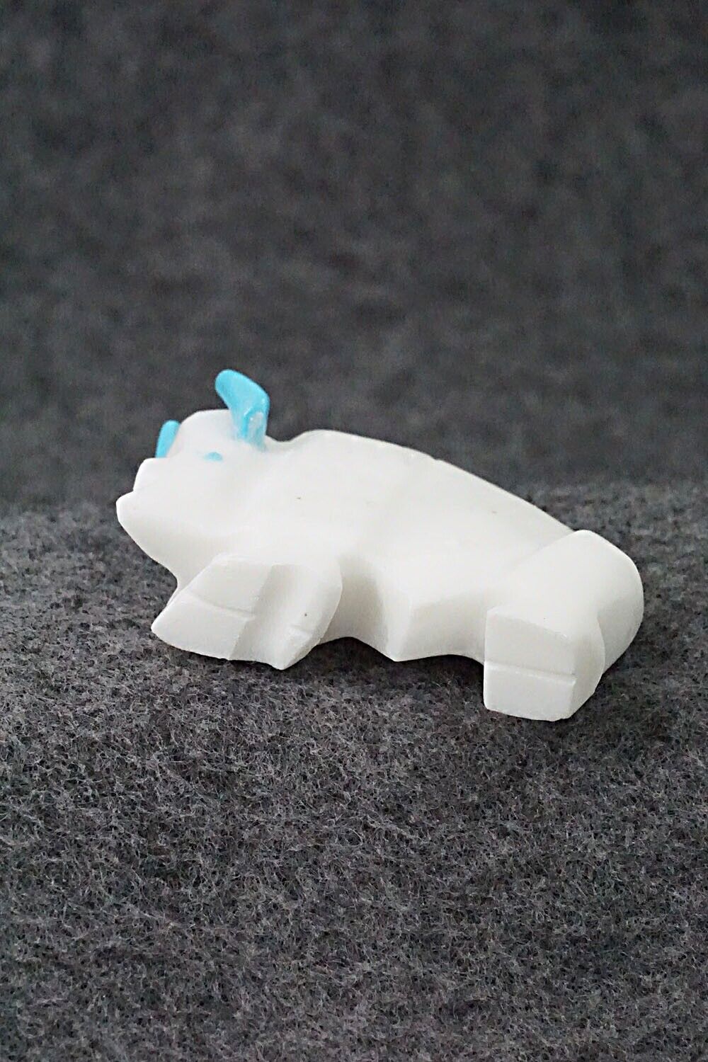 Buffalo Zuni Fetish Carving - Todd Etsate