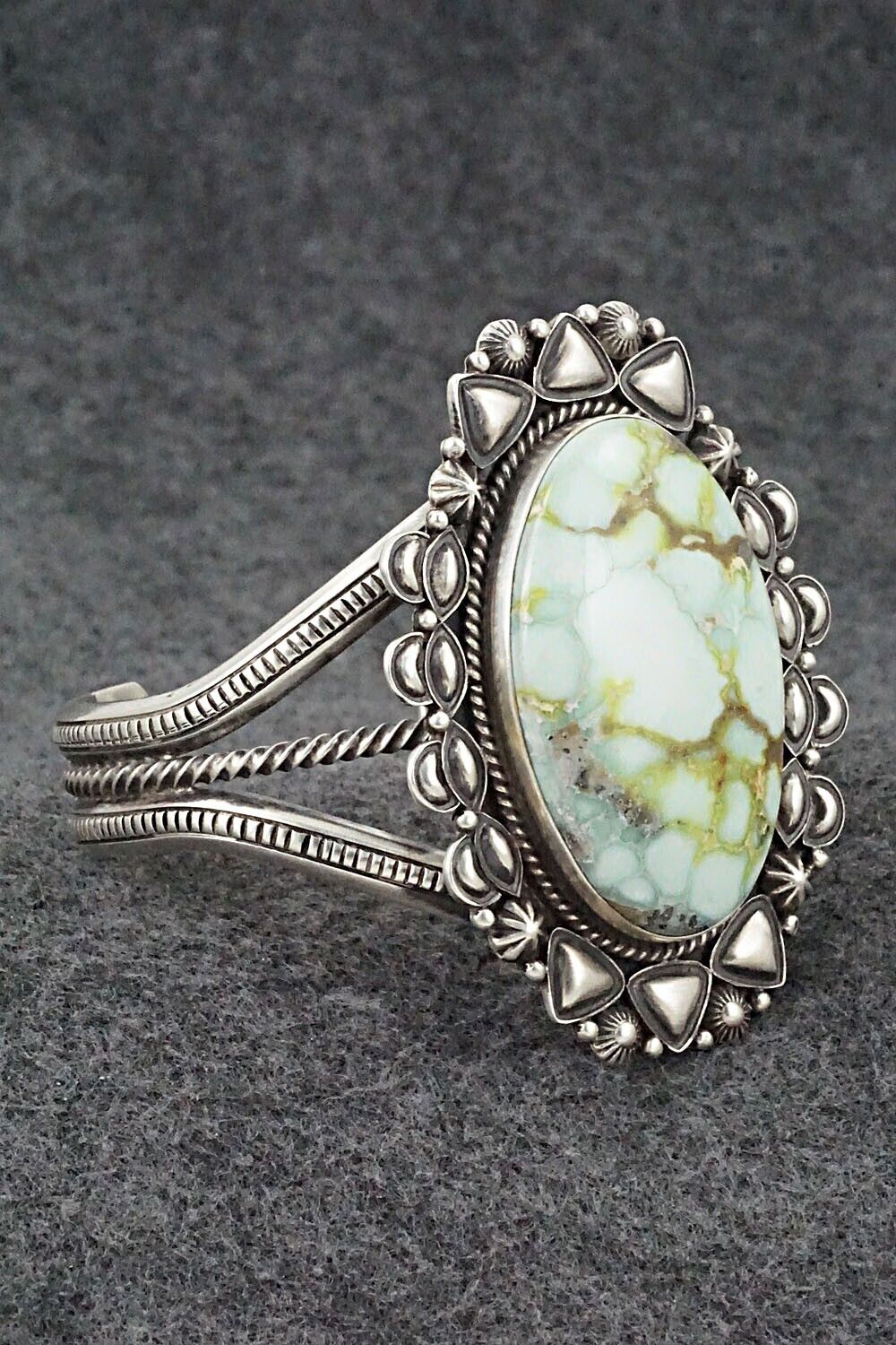 Turquoise & Sterling Silver Bracelet - Derrick Gordon
