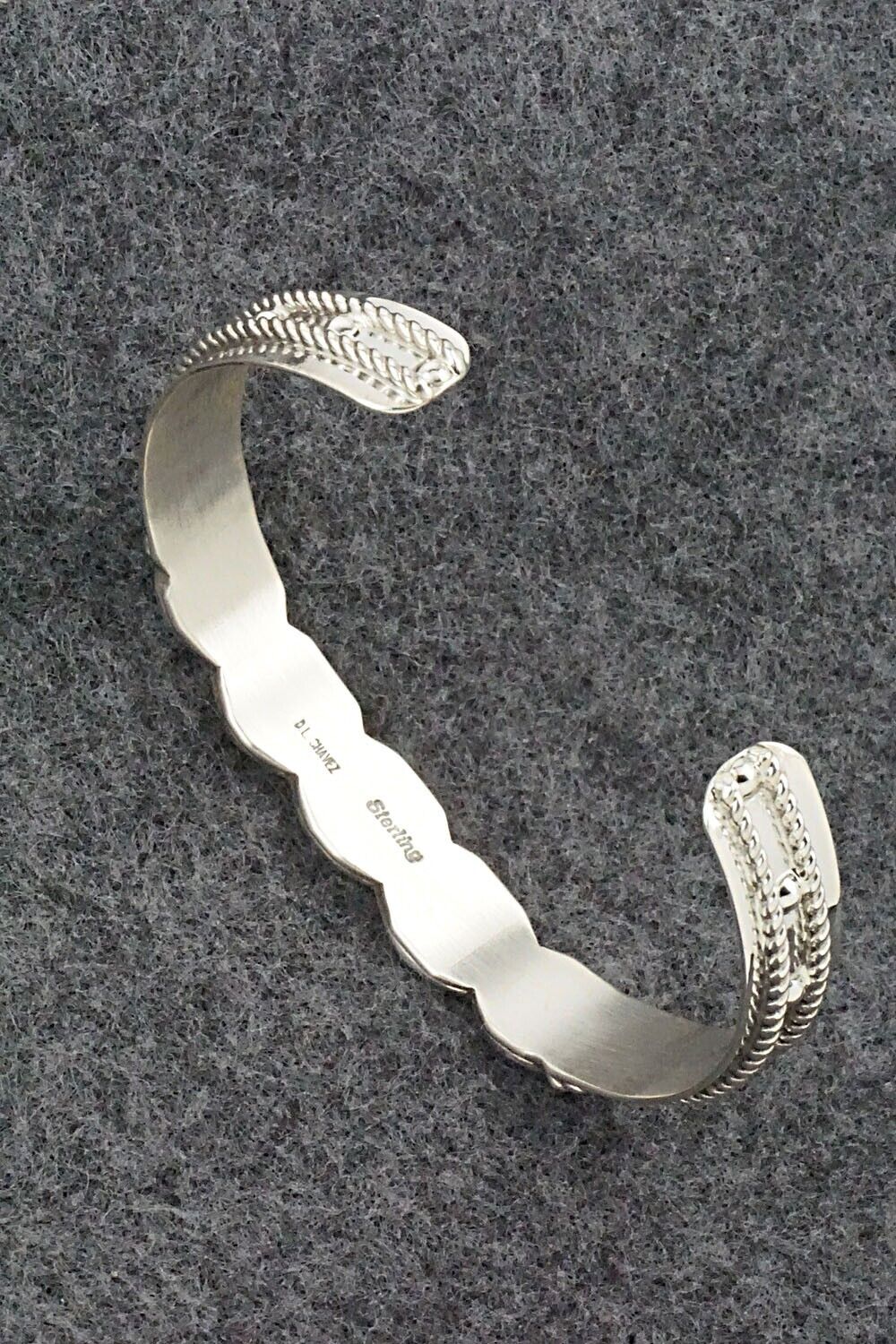 Turquoise & Sterling Silver Bracelet - Derrick & Lorelia Chavez