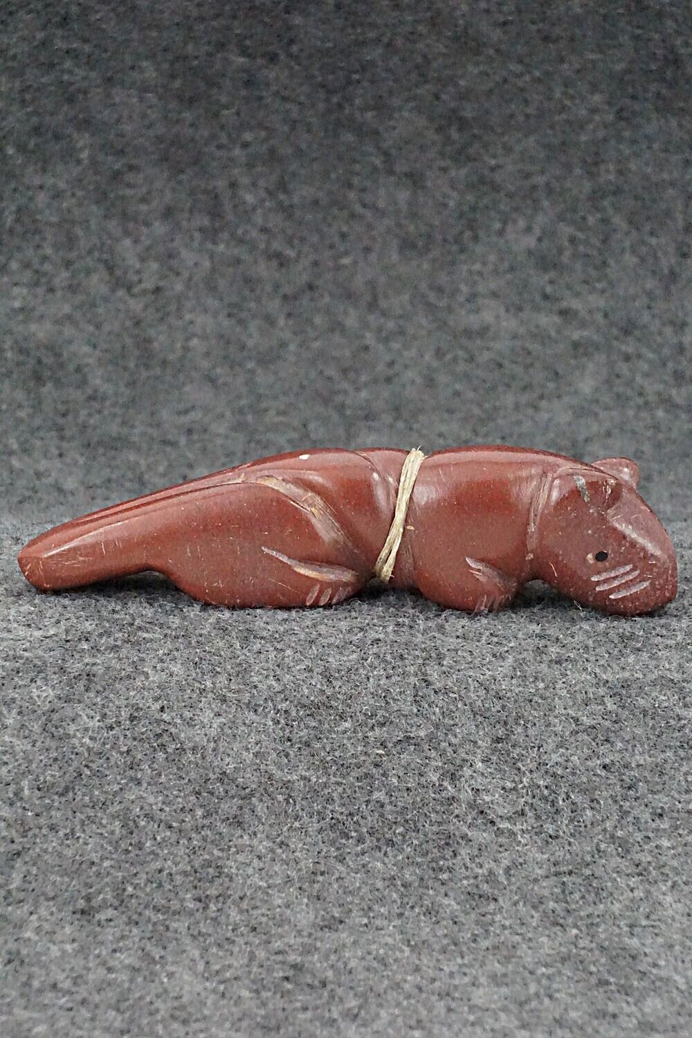 Mountain Lion Zuni Fetish Carving - Justin Red Elk