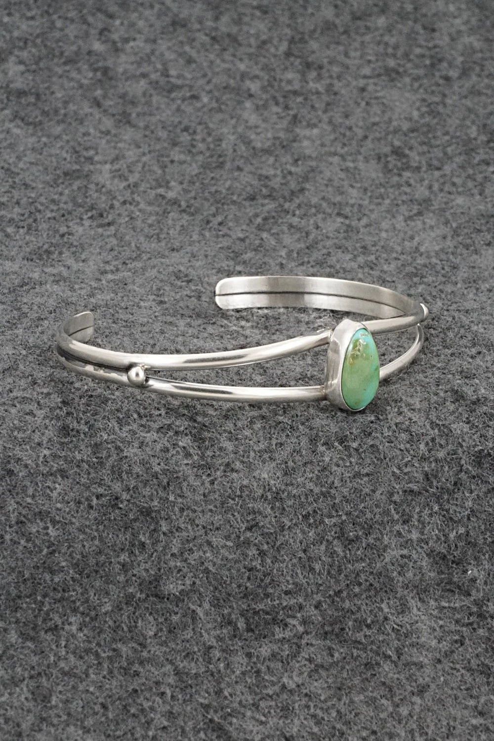 Turquoise & Sterling Silver Bracelet - Rosemary Saunders