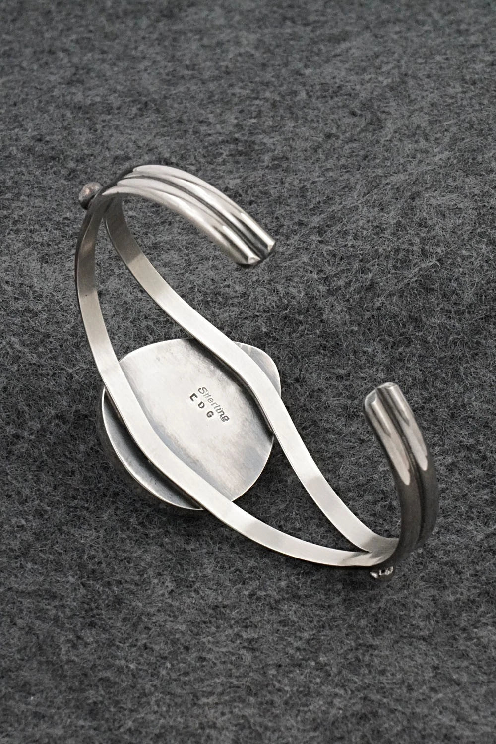 Turquoise & Sterling Silver Bracelet - Eugene Gruber