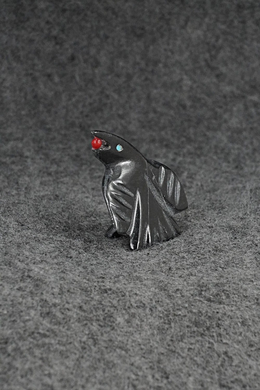 Crow Zuni Fetish Carving - Calvert Bowannie