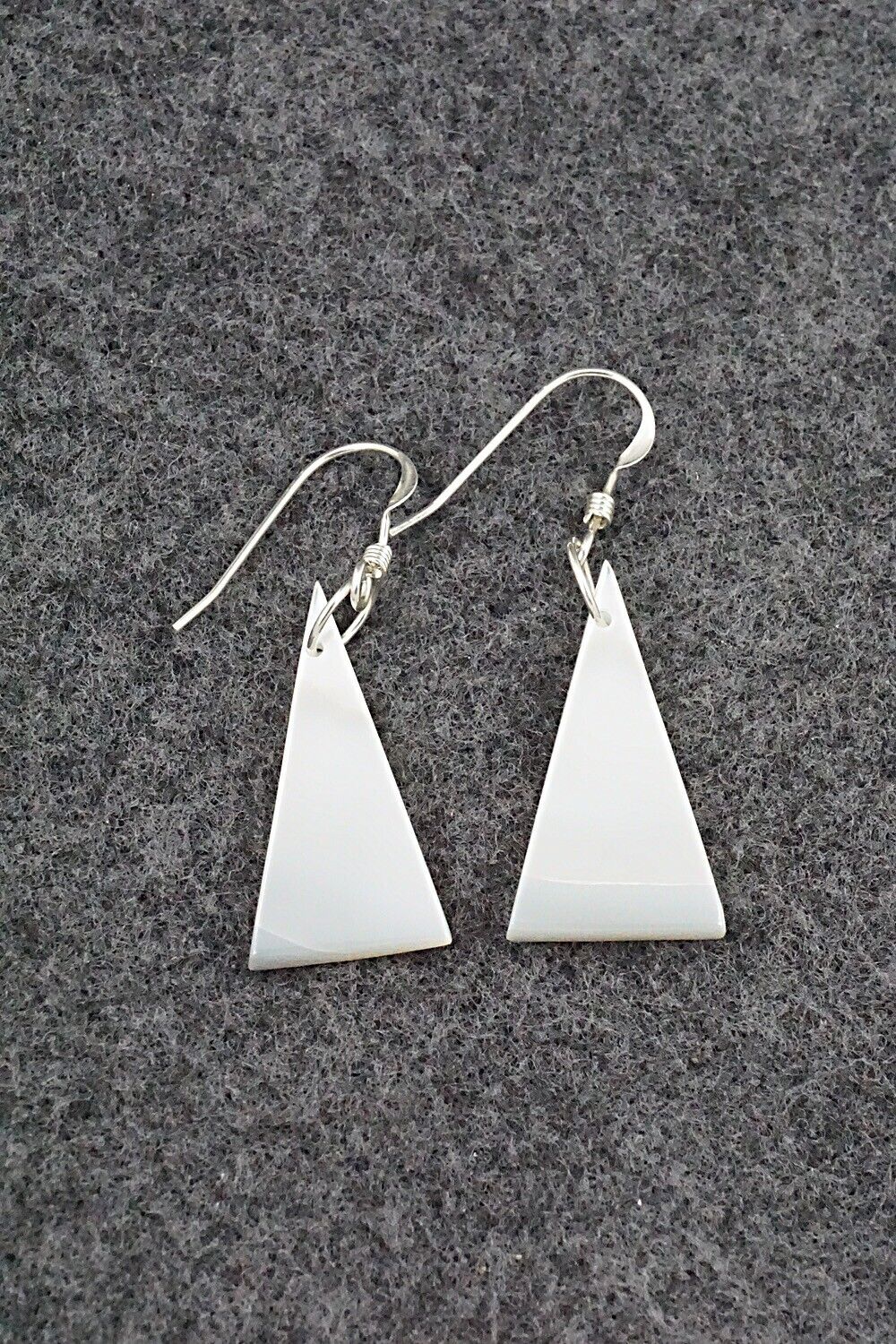 Mother of Pearl & Sterling Silver Earrings - Jesus Espino