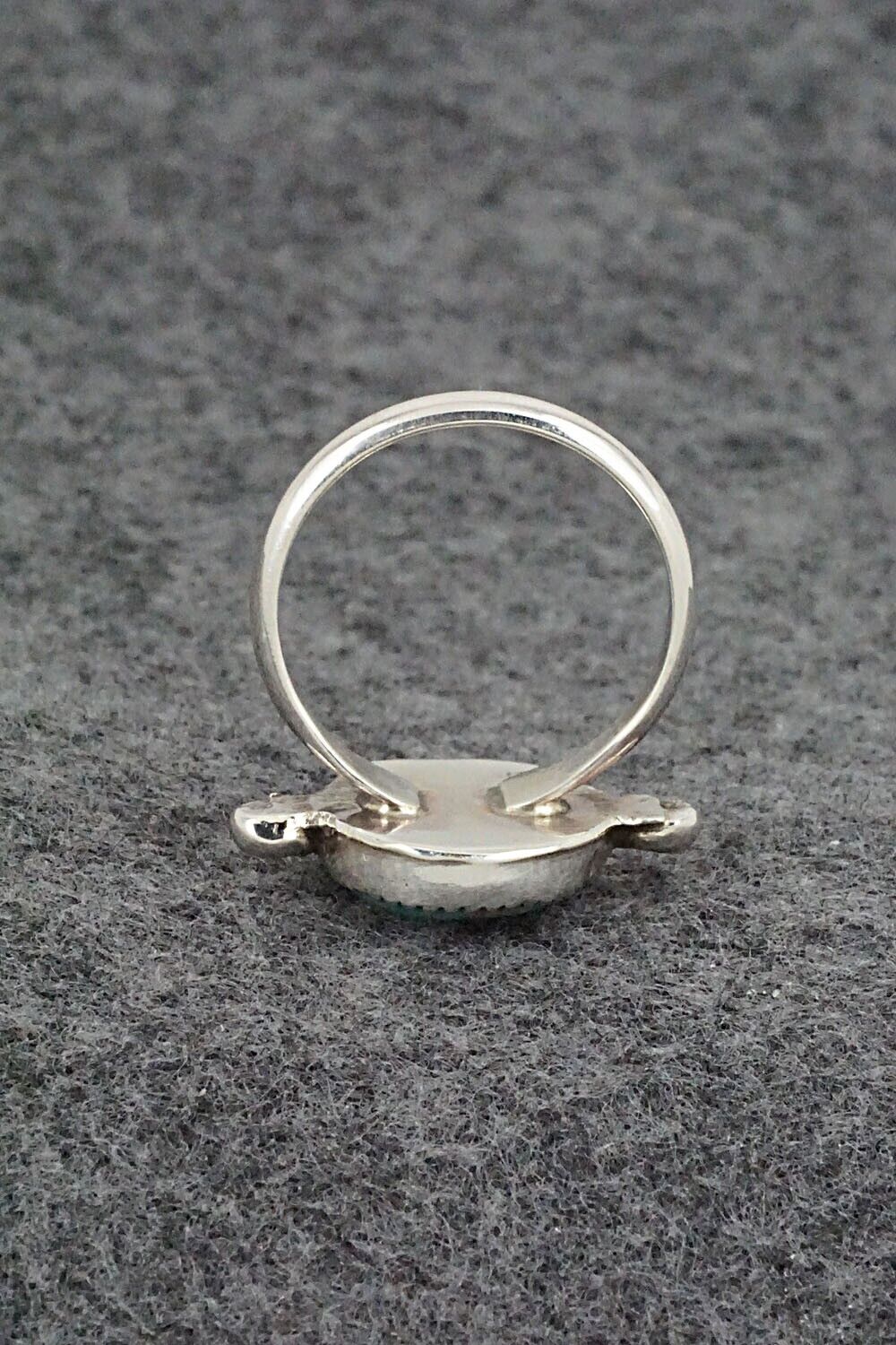 Turquoise & Sterling Silver Ring - Priscilla Reeder - Size 7.75