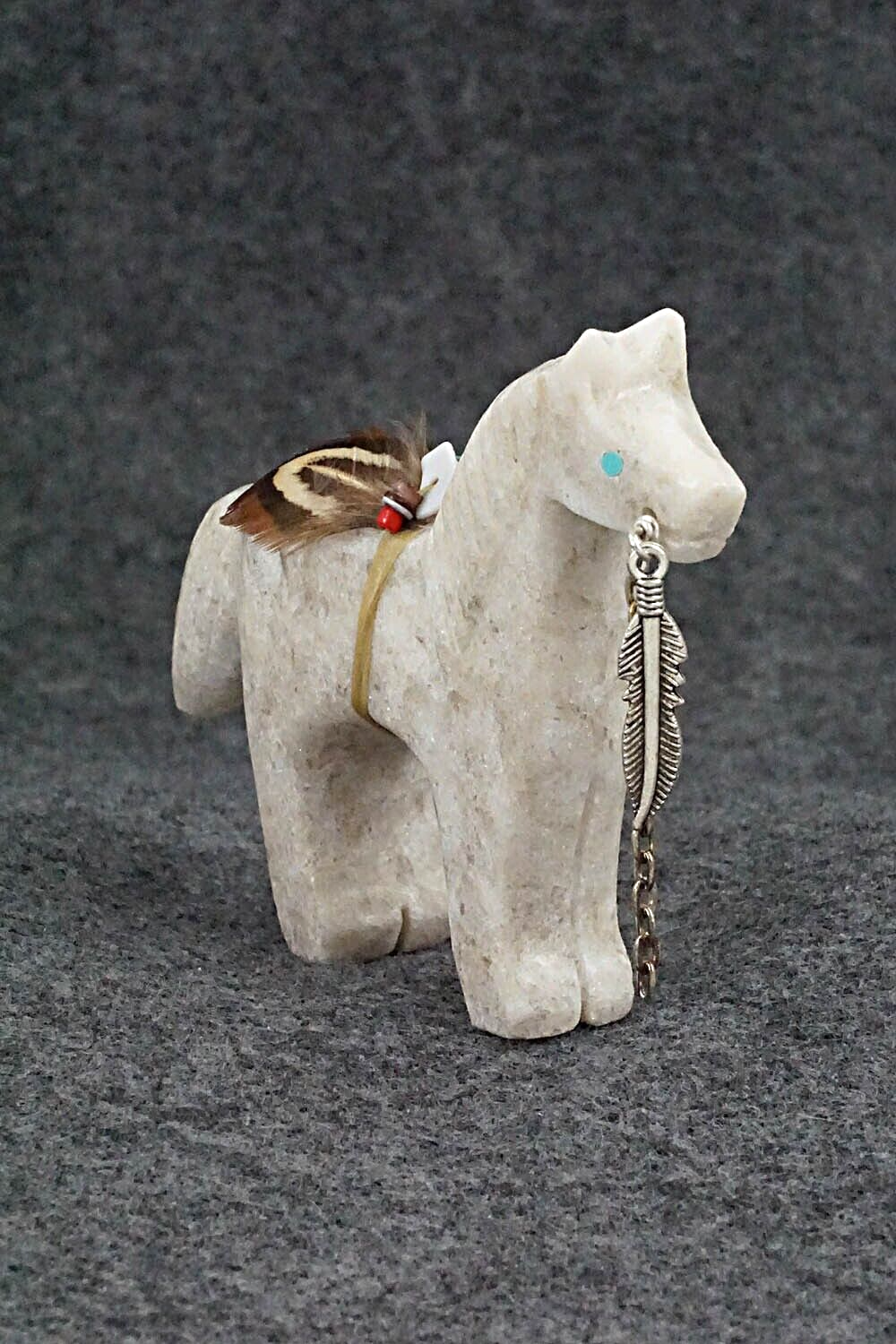 Horse Navajo Fetish Carving - Ben Livingston