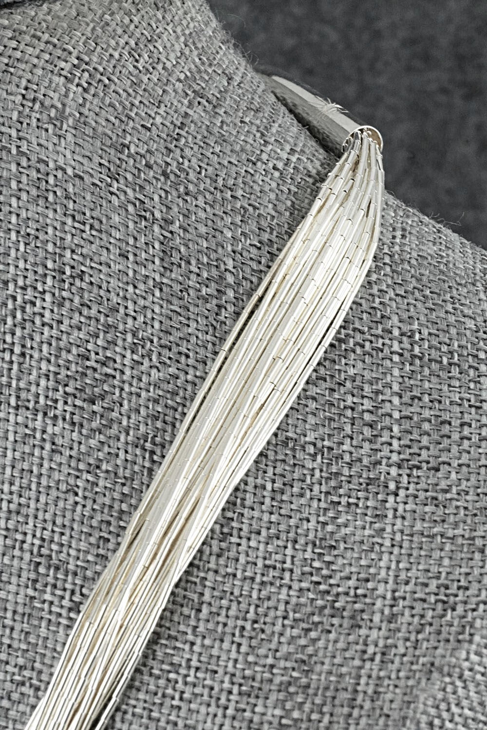 Liquid Silver Necklace - Sterling Silver 18"