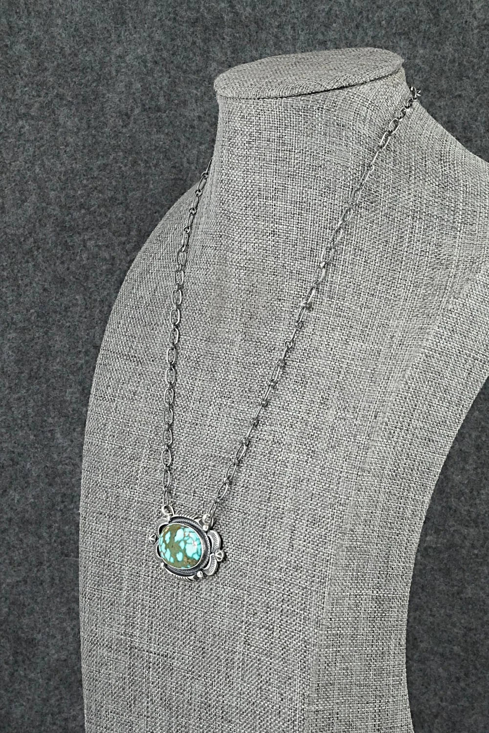 Turquoise & Sterling Silver Necklace - Daniel Benally