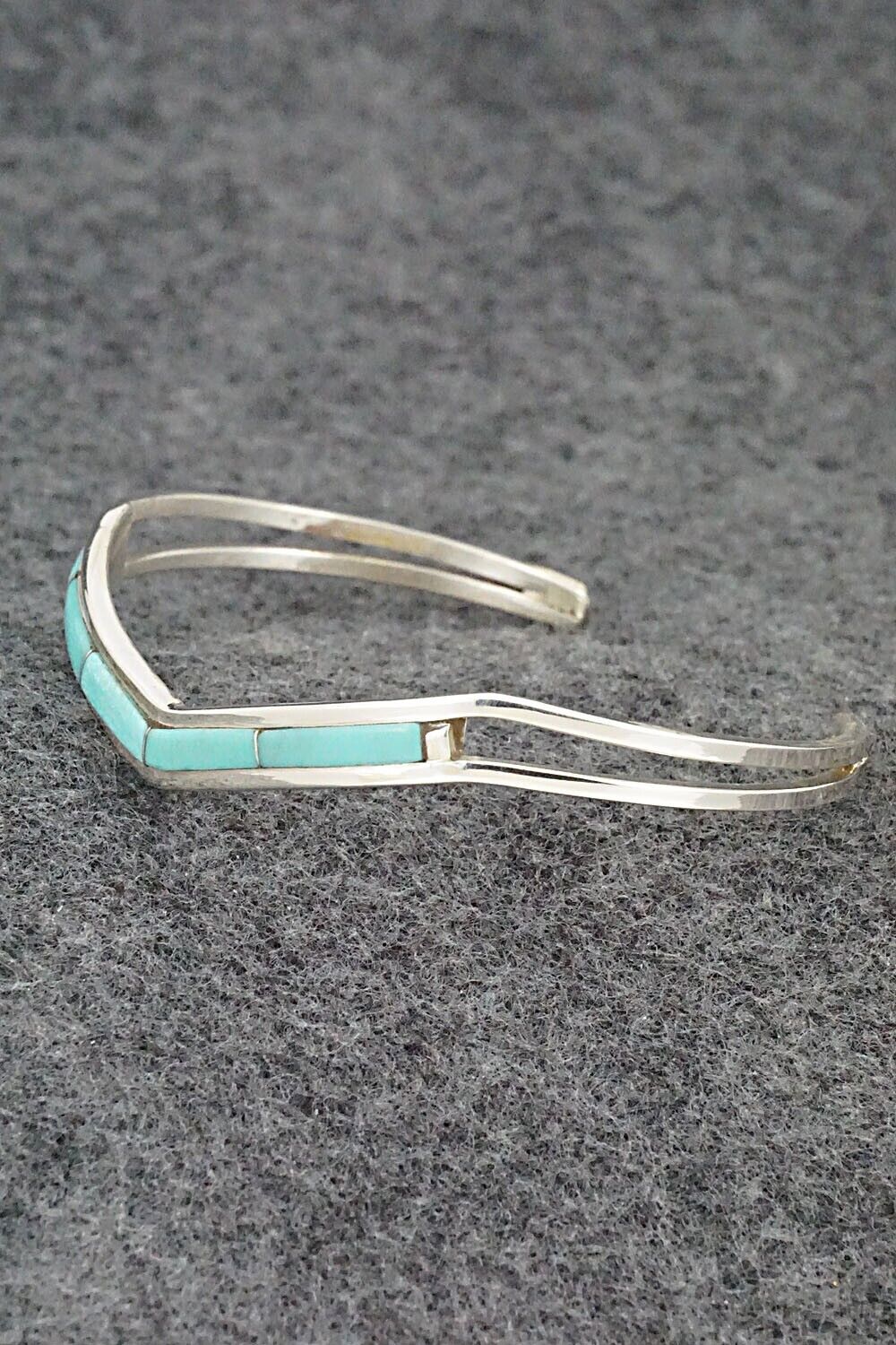 Turquoise & Sterling Silver Bracelet - Jamie Johnson